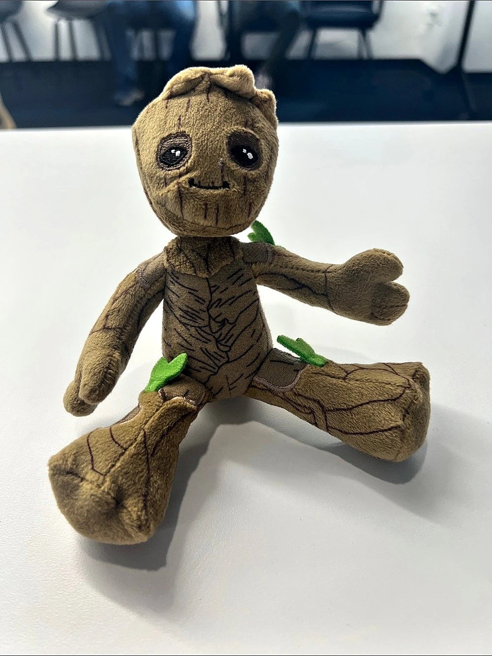Disney Store Guardians of the Galaxy Baby Groot Mini Bean Bag Plush Brown